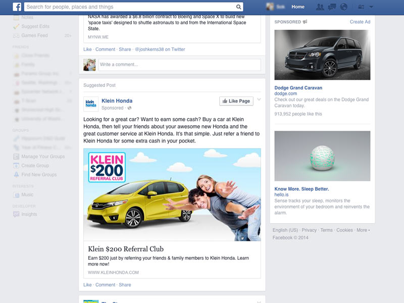 Dealer Facebook Ad Example Integrated Ppc