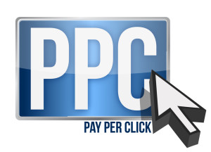 PPC - pay per click button